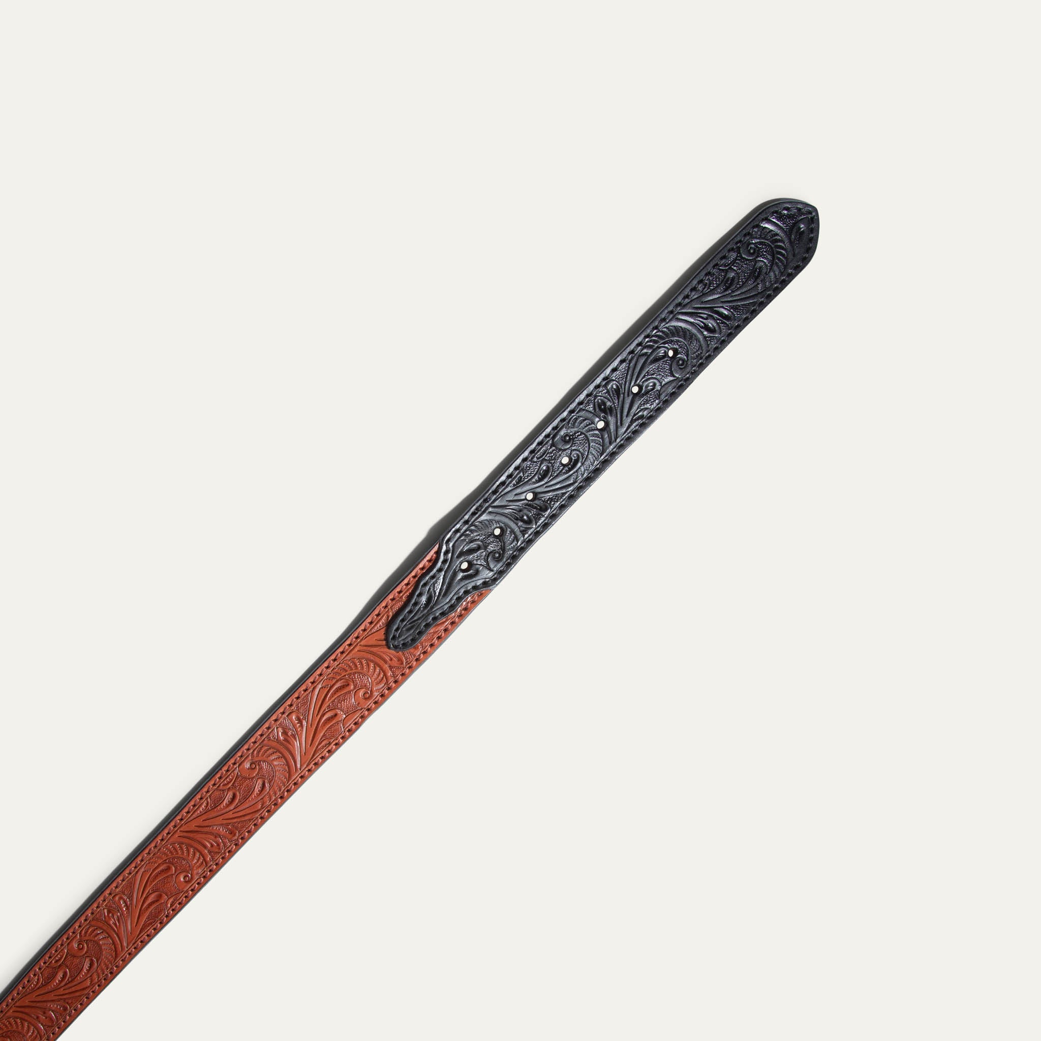 Hand-Tooled Western Billet